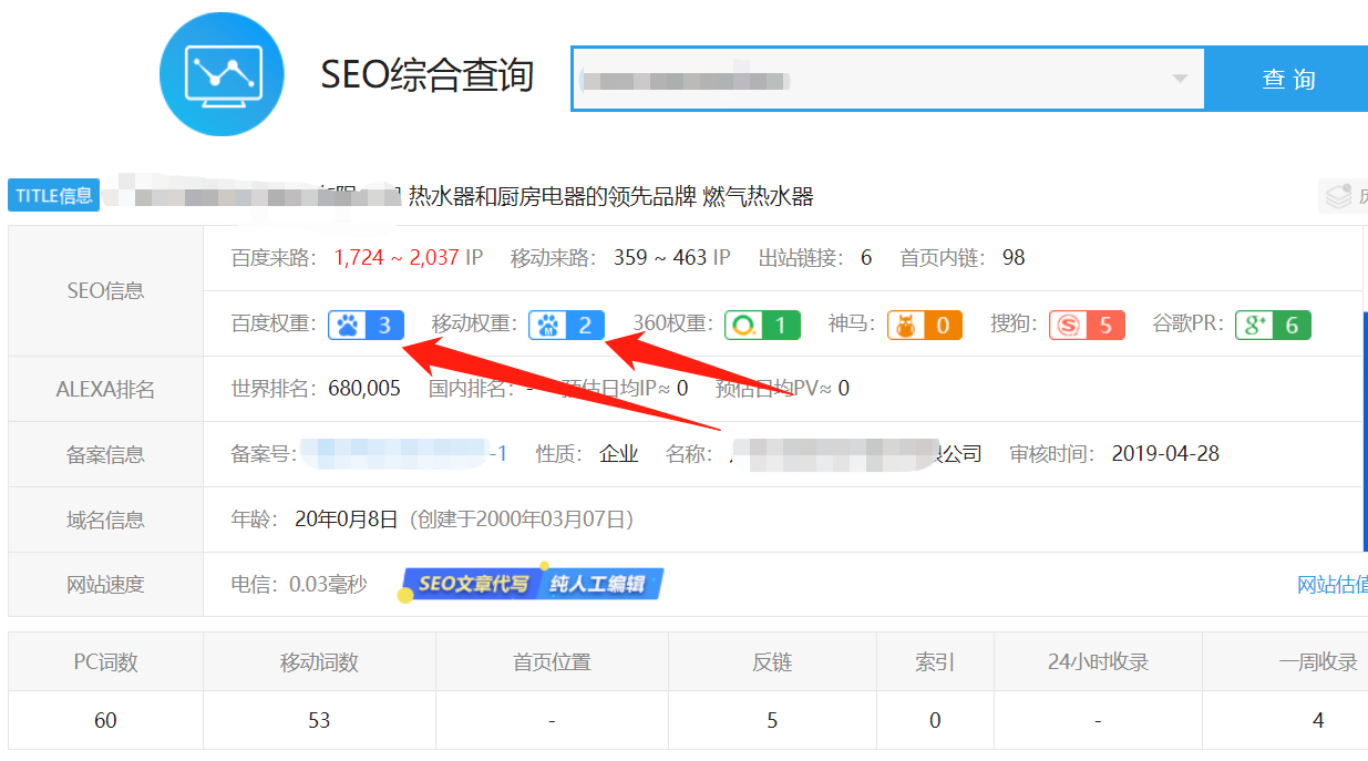 中聯科技電器行業SEO優化解決方案